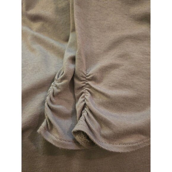 WT # 1074 Women's Worthington Large Beige Cardigan 3/4 Sleeves - Picture 4 of 5